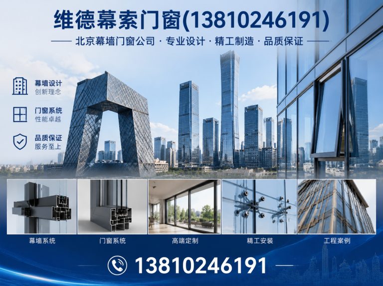河西区维德幕索门窗展示图